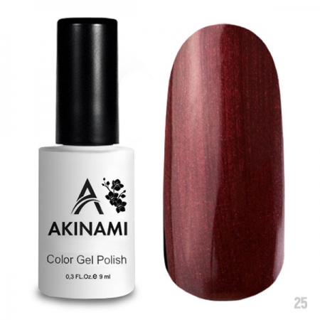 Akinami Color Gel Polish Mahagon- №025